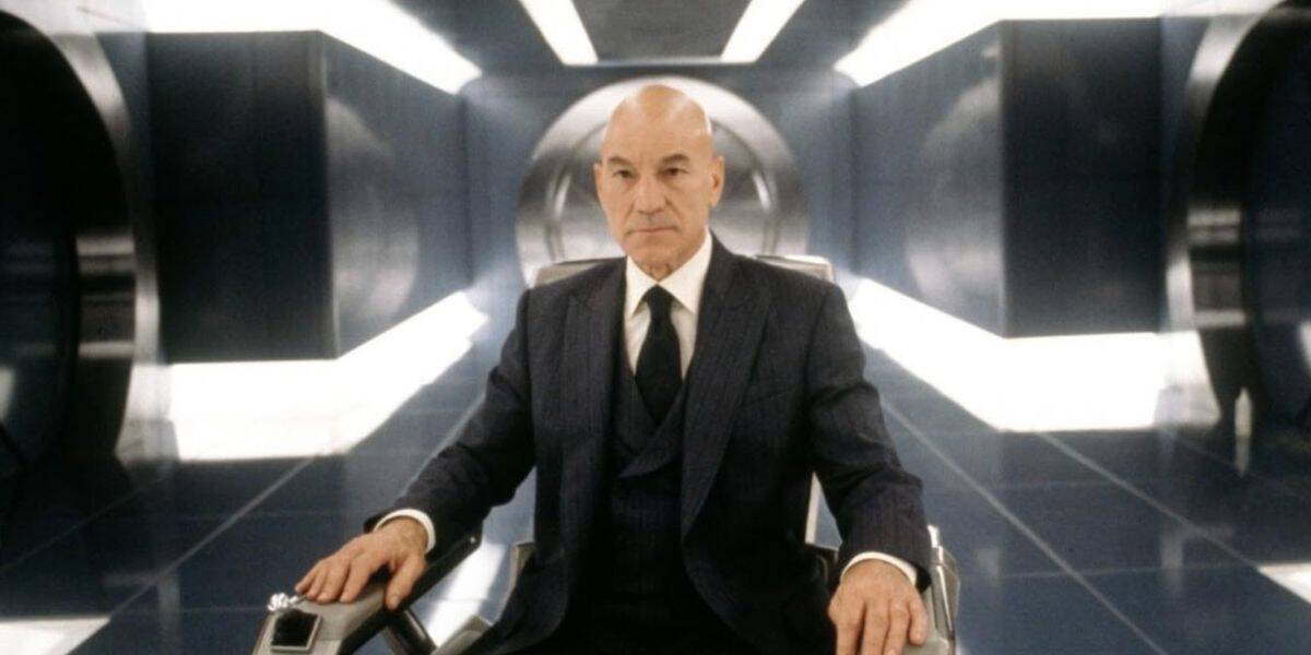 Patrick Stewart as Professor Charles Xavior in 'X-men'