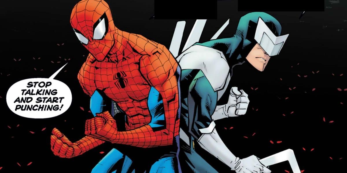 cover of The Amazing Spider-Man #41 comic book, featuring spider-man and boomerang