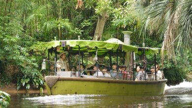 Guests on the Jungle Cruise: Wildlife Expeditions at Tokyo Disneyland