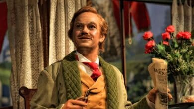 close up of disney animatronic on carousel of progress