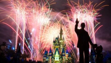 Disney World's Happily Ever After fireworks show in Magic Kingdom