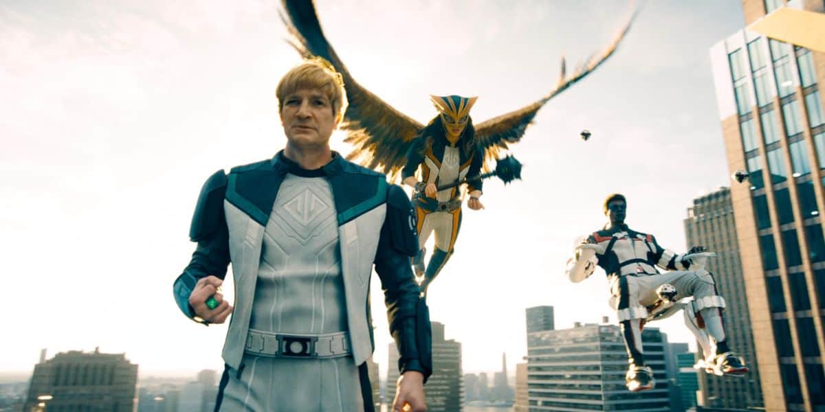 Green Lantern, Hawkgirl, and Mr. Terrific in 'Superman' (2025)
