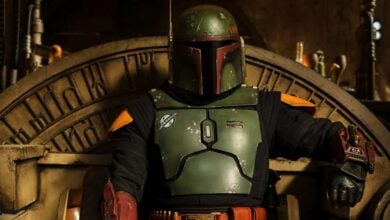 Boba Fett in his throne