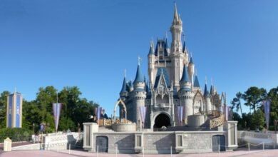 Cinderella Castle stage at Magic Kingdom Park