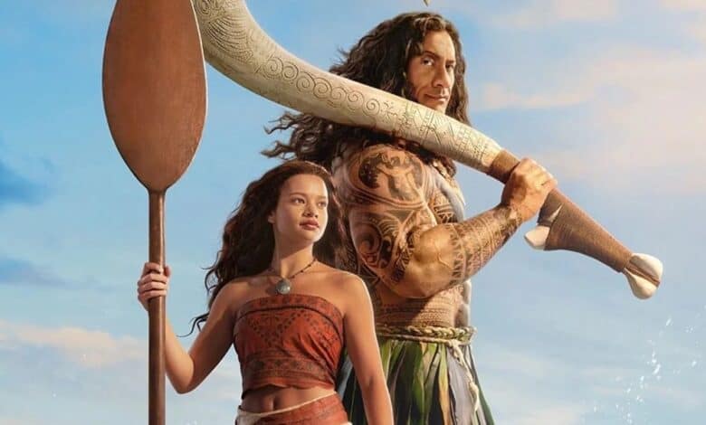 Moana and Maui