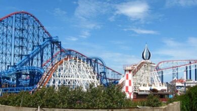 The Big Dipper at Blackpool Pleasure Beach