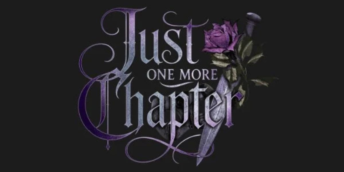 The phrase “Just One More Chapter” stands out alongside a purple rose and dagger set against a moody, dark backdrop, echoing the suspenseful vibe of Howl-O-Scream’s 25th anniversary celebrations at Busch Gardens. This design channels the thrill and mystery that theme park fans crave during Halloween events, making it an intriguing addition to any enthusiast’s collection.