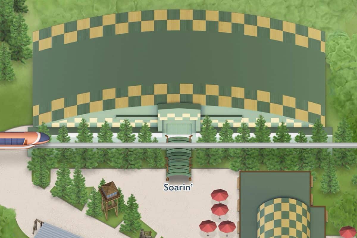 Soarin’ on the Disneyland Resort app with no wait time