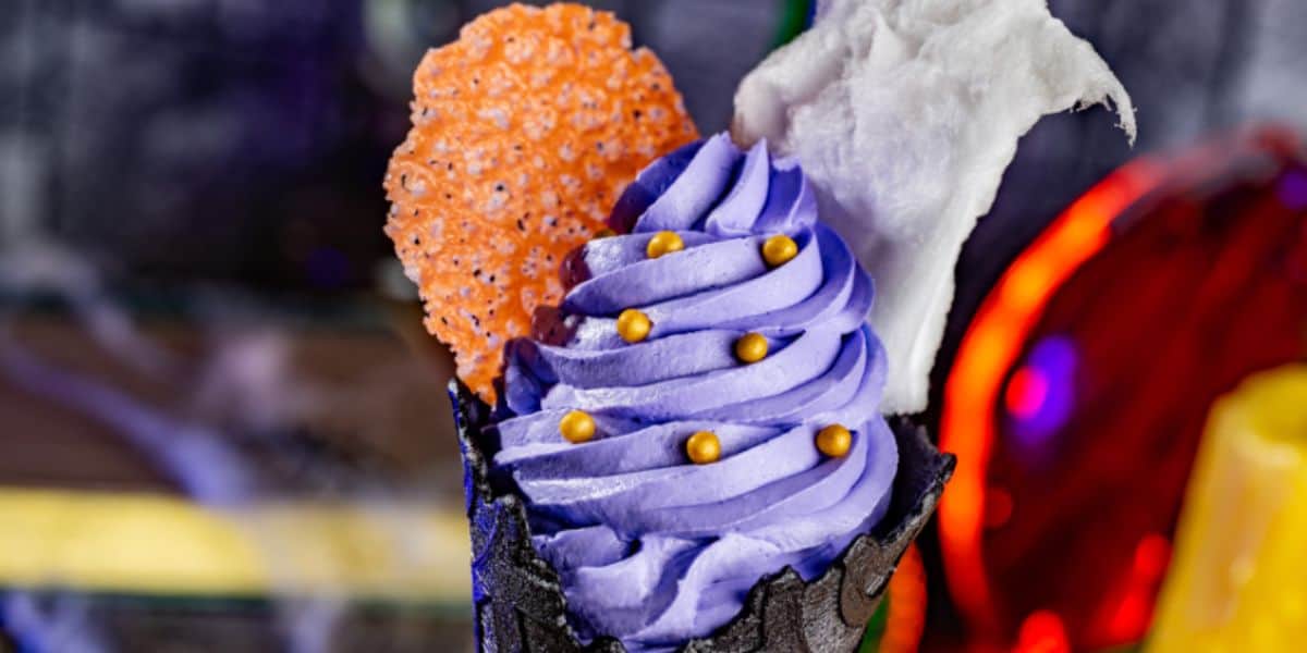 ursula ice cream cone for disney's halloween 2026 season