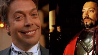 Tim Curry attending an entertainment industry event during his later career.