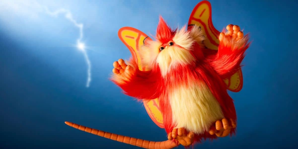 fuzzball from captain eo, an interactive plush for d23 2026