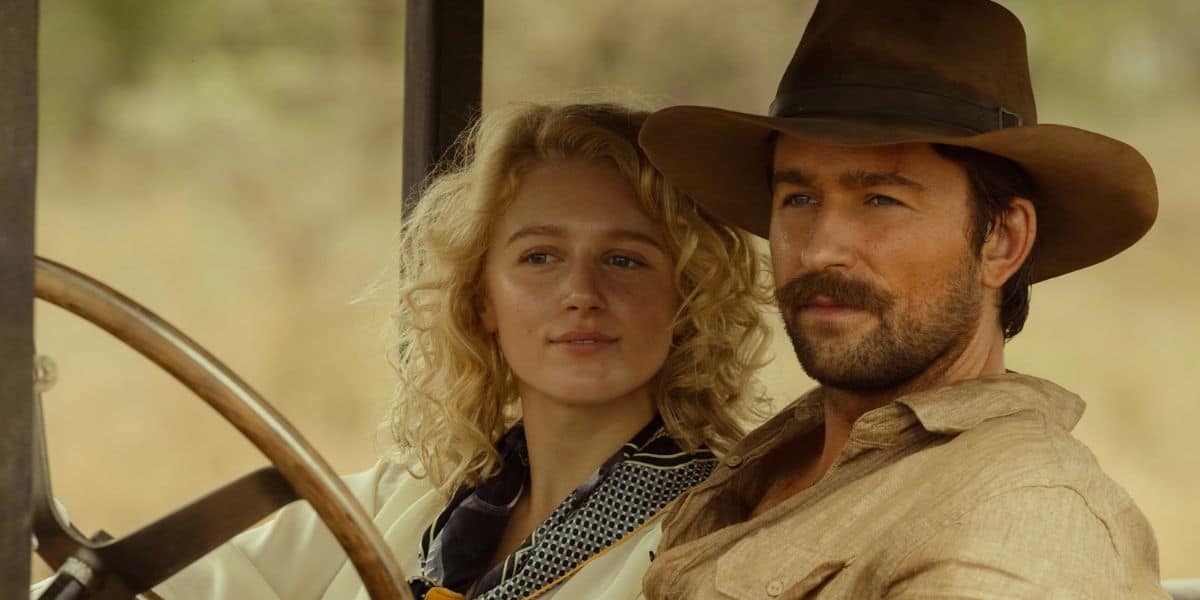 Brandon Sklenar and Julia Schlaepfer star in 'Yellowstone' spinoff '1923'