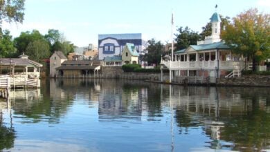 Waterfront in Frontierland at Magic Kingdom