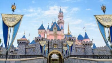 Sleeping Beauty Castle at Disneyland Resort in California