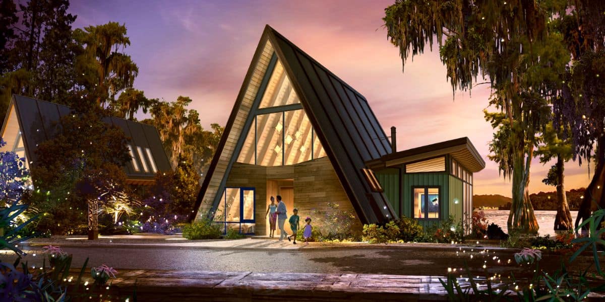 disney's lakeshore lodge entrance concept art