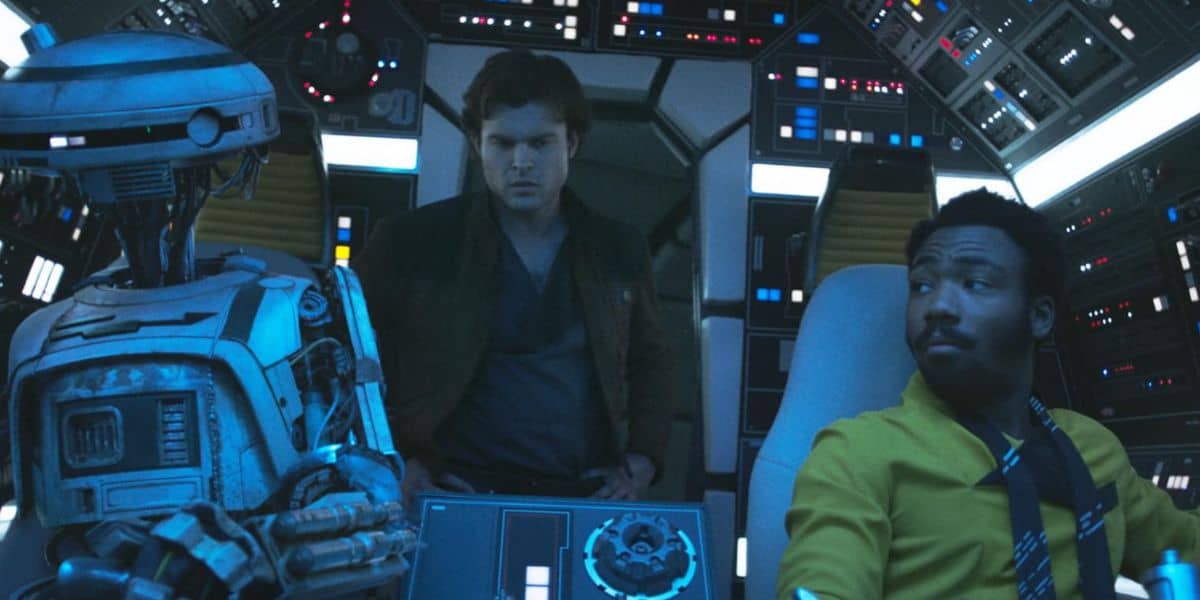 han solo and lando from solo: a story wars story