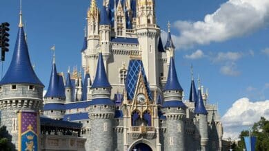 Cinderella Castle at Magic Kingdom.