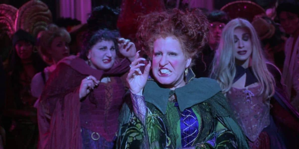 The Sanderson sisters in 'Hocus Pocus' (1993)